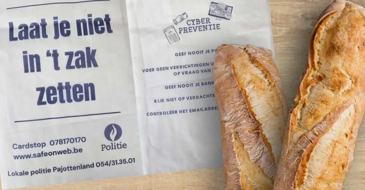 Belgian police launch bread-based cybersecurity campaign • Graham Cluley