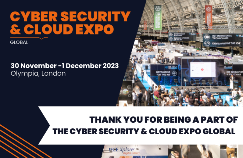 Thank You for a Remarkable Cyber Security & Cloud Expo Global!