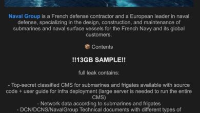 French submarine secrets surface after cyber attack