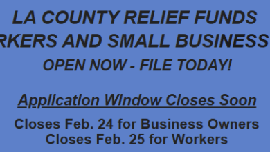 Relief Funds Deadline for Business Owners & Employees in Los Angeles